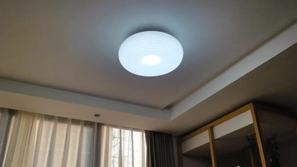 Loftlamper ^ Lucande Smart LED-loftslampe Bolti, hvid, RGBW, CCT, Tuya
