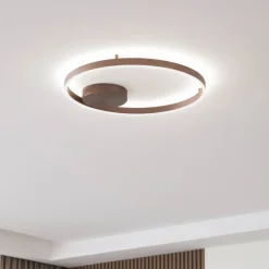 Lucande Gang|Loftlamper > Smart LED-loftslampe Moise, kaffe, CCT, Tuya