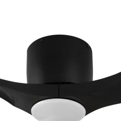Lucande Loftventilatorer > Smart LED-loftventilator Moneno, sort, DC, Tuya