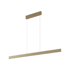Lucande Pendellamper|Pendellamper > Smart LED-pendel Mylosh, guld, CCT, Tuya