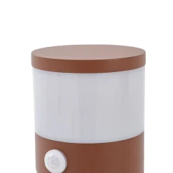 Lucande Gadebelysning Med Sensor|Gadebelysning > sokkellampe Corban, rust, sensor, stikkontakter, IP44
