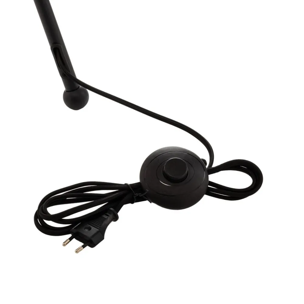 Gulvlamper|Gulvlamper ^ Lucande Sotiana gulvlampe, 3 glaskugler, sort