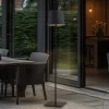 Lucande Terrassebelysning > terrasselampe Andrei, grå, 150 cm høj, IP54, E27