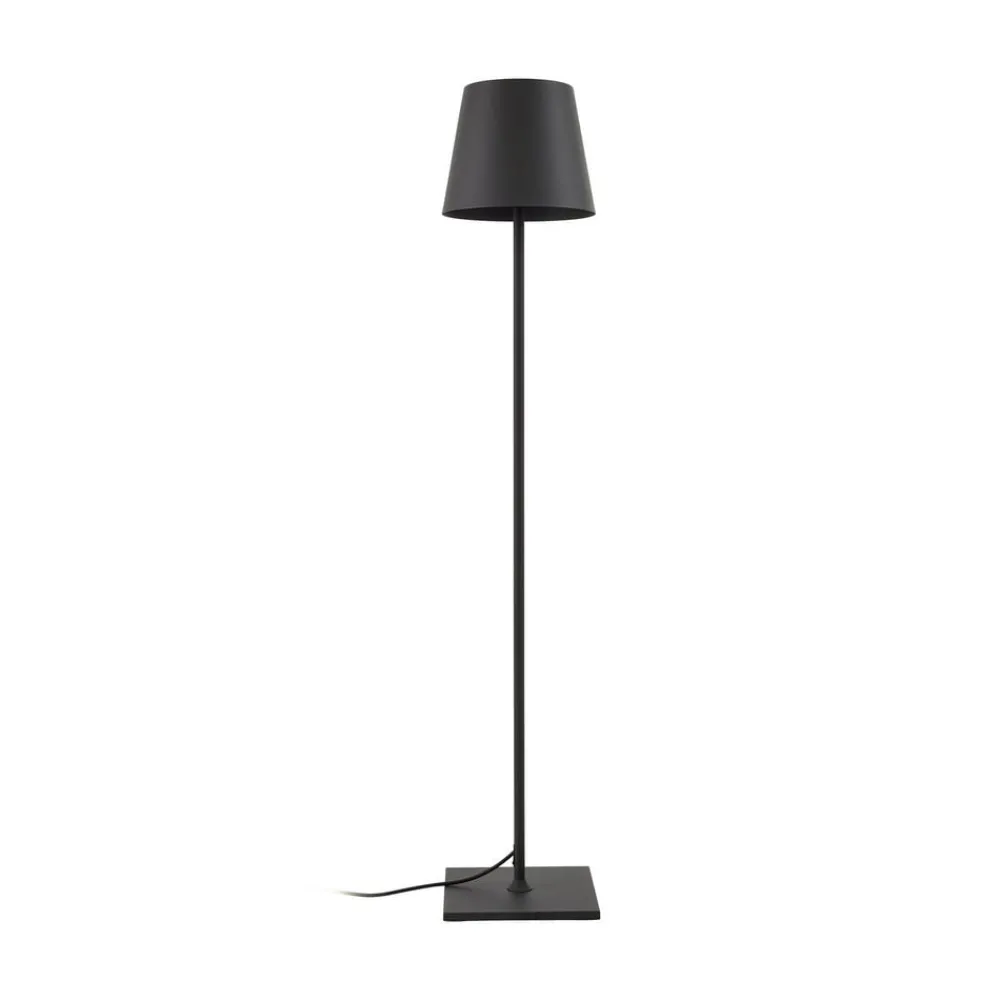 Lucande Terrassebelysning > terrasselampe Andrei, grå, 150 cm høj, IP54, E27