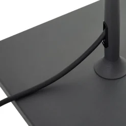 Lucande Terrassebelysning > terrasselampe Andrei, grå, 150 cm høj, IP54, E27