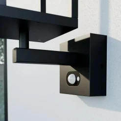Lucande Solcelle Lampe Med Sensor|Væglampe Med Sensor > Timeo LED-udendørs væglampe med solcelle