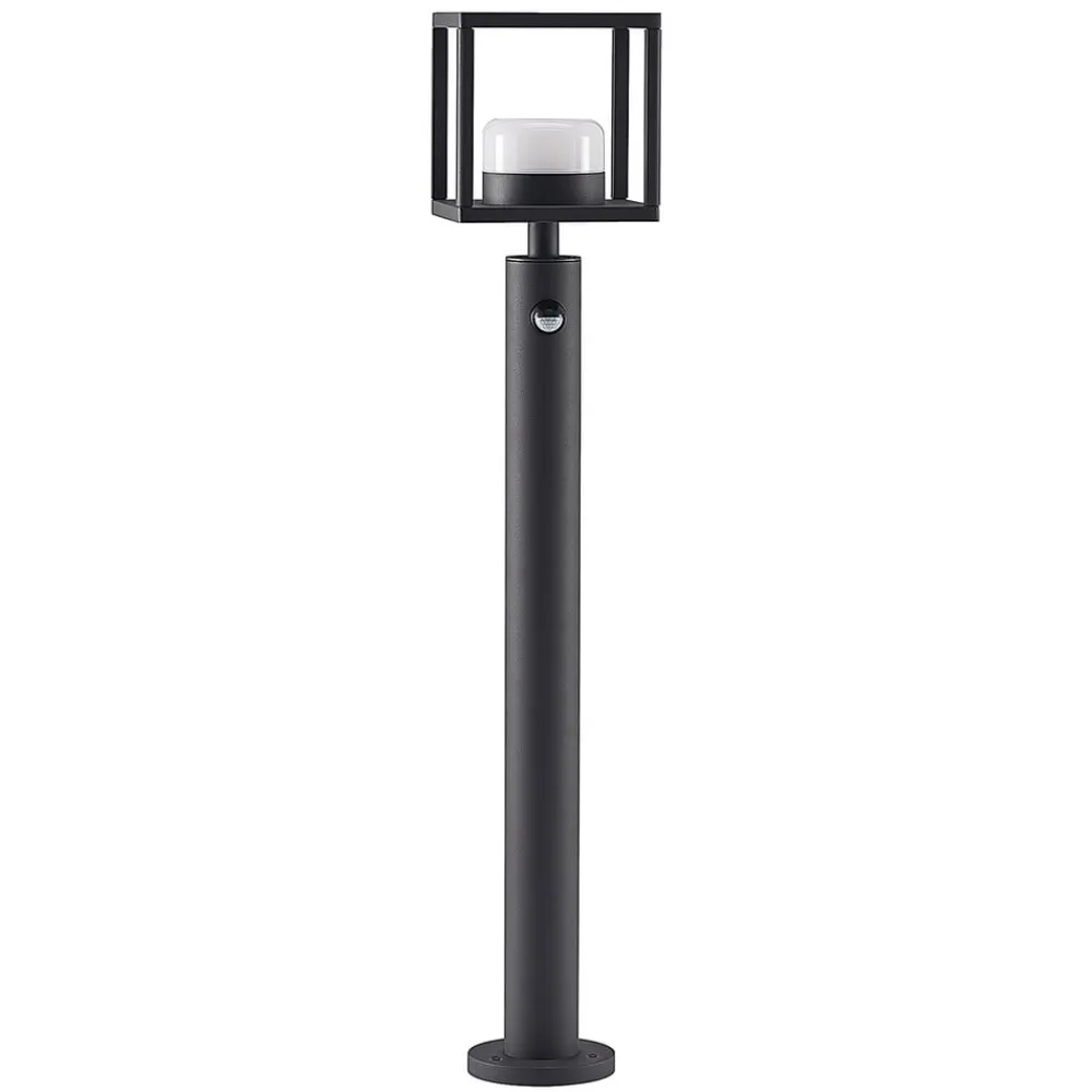Lucande Gadebelysning > Timio vejlampe, 85 cm, bevægelsessensor, GX53, IP44