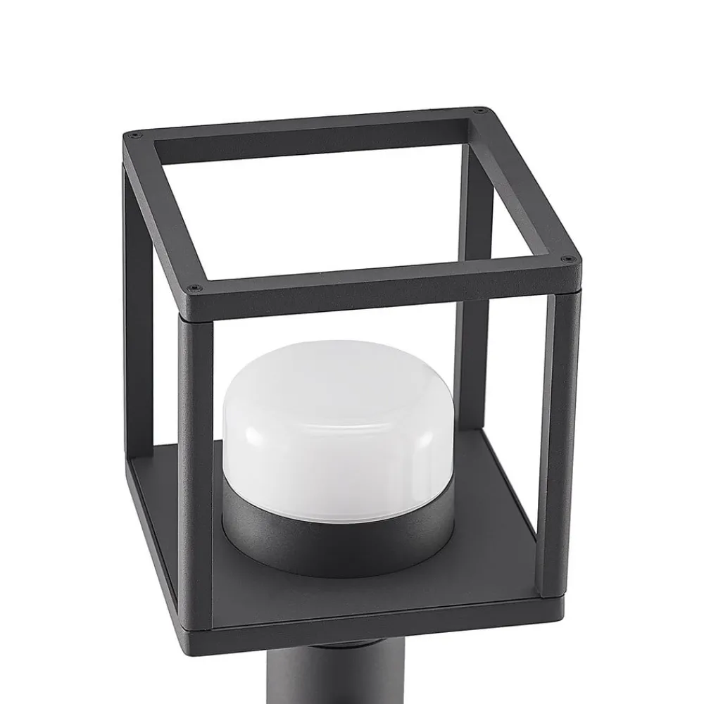 Lucande Gadebelysning > Timio vejlampe, 85 cm, bevægelsessensor, GX53, IP44