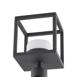 Lucande Gadebelysning > Timio vejlampe, 85 cm, bevægelsessensor, GX53, IP44