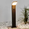 Lucande Gadebelysning Med Sensor|Terrassebelysning > Timm LED-vejlampe, sensor, 60 cm, antracit, IP54
