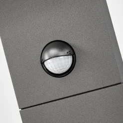 Lucande Gadebelysning Med Sensor|Terrassebelysning > Timm LED-vejlampe, sensor, 60 cm, antracit, IP54
