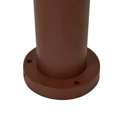 Lygtepæle ^ Lucande udendørslampe Alivaro, rustfarvet, 220 cm, E27, IP65