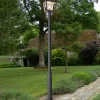 Lucande Lygtepæle > udendørslampe Dunia, antracit, metal, højde 220 cm