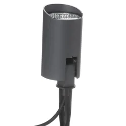 Terrassebelysning|Udendørs Spot ^ Lucande udendørs LED-spot Anton, jordspyd, antracit, metal