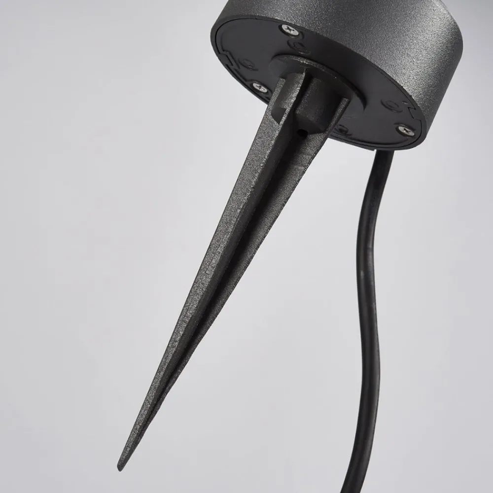 Lucande Terrassebelysning|Udendørs Spot > udendørs LED-spot Gavin, 33 cm, antracit, aluminium