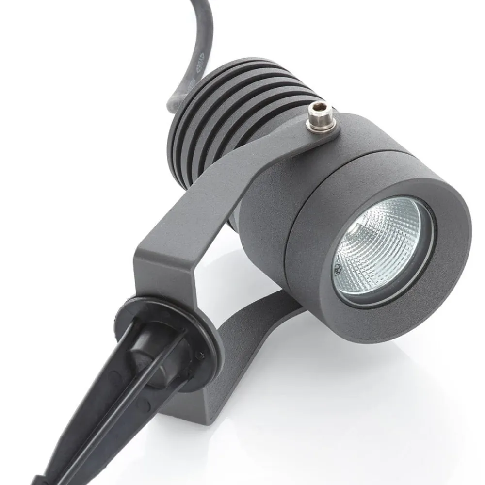 Lucande Udendørs Spot > udendørs LED-spot Jon, jordspyd, justerbar, IP65