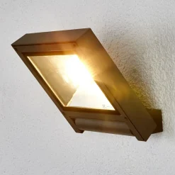 Lucande Væglamper > udendørs LED-spot Maica, antracit, drejelig, IP65