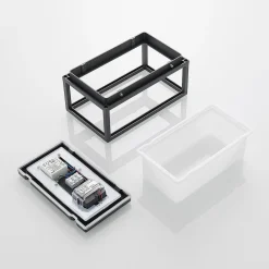 Væglamper ^ Lucande udendørs LED-væglampe Ilirian, antracit, aluminium, 15 cm