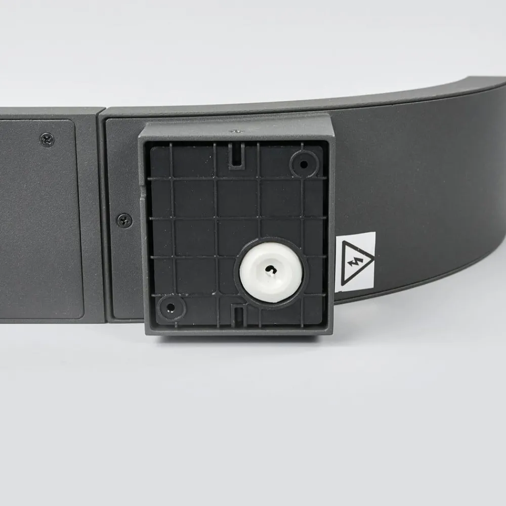Væglampe Med Sensor|Væglamper ^ Lucande udendørs LED-væglampe Juvia, sensor, 27 cm, grå, IP54