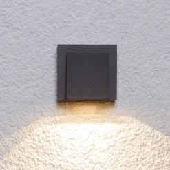 Lucande Væglamper > udendørs LED-væglampe Marik, antracit, metal, IP54