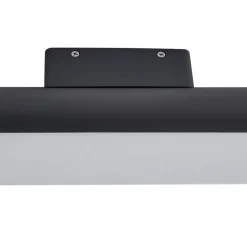 Væglamper ^ Lucande udendørs LED-væglampe Tuberia, antracit, metal, Ø 7cm
