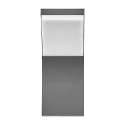 Lucande Terrassebelysning|Væglamper > udendørs LED-væglampe Timm, 20 cm, antracit, IP54