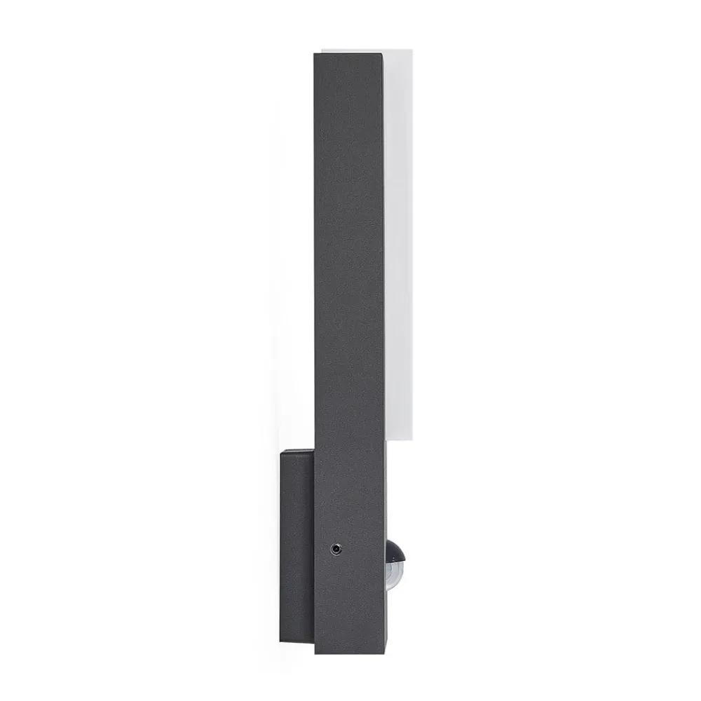 Lucande Væglampe Med Sensor|Terrassebelysning > udendørs LED-væglampe Virgalia, bevægelsessensor, IP54