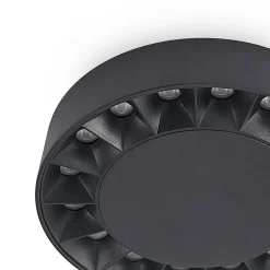 Lucande Udendørs Loftlamper|Loftlamper > udendørs loftlampe Kelissa, rund, sort