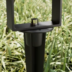 Terrassebelysning|Udendørs Spot ^ Lucande udendørs spotlampe Galina, jordspyd, stik, grå, 11 cm