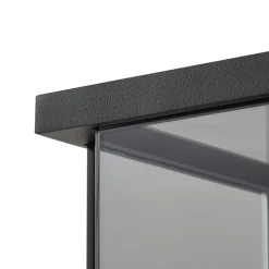 Lucande Væglampe Med Sensor|Terrassebelysning > udendørs væglampe Annalea, røggrå, IP54, sensor