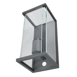 Lucande Væglampe Med Sensor|Terrassebelysning > udendørs væglampe Annalea, 29 cm, 1 lyskilde, IP54, sensor