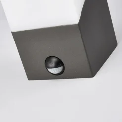 Lucande Væglampe Med Sensor|Væglamper > udendørs væglampe Kiran, sensor, grå, IP44, E27