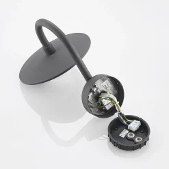 Væglampe Med Sensor|Væglamper ^ Lucande udendørs væglampe Zamalino, 31 cm, antracit, sensor