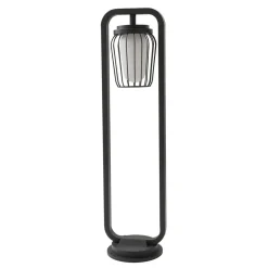 Lucande Gadebelysning > vejlampe Chandan, 90 cm, antracit, aluminium