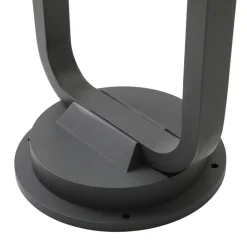 Lucande Gadebelysning > vejlampe Chandan, 90 cm, antracit, aluminium