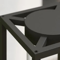 Lucande Terrassebelysning|Gadebelysning > vejlampe Ferda, 100 cm, antracit, IP44