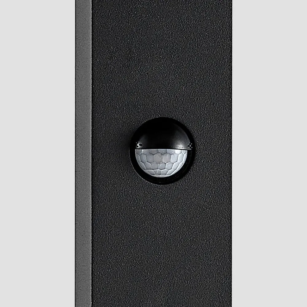 Lucande Gadebelysning Med Sensor|Terrassebelysning > vejlampe Ferda, 100 cm, sensor, antracit, IP44
