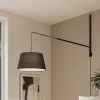Lucande Væglamper|Pendellamper > væglampe Beleza, højde 150 cm, kan trækkes ud, tekstil