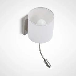 Væglamper|Væglamper ^ Lucande væglampe Brinja, 45 cm, drejelig, læselampe, E27