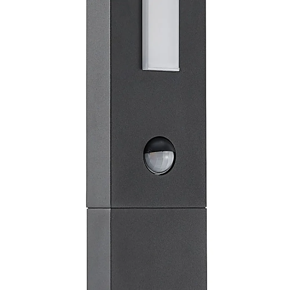 Lucande Gadebelysning Med Sensor|Terrassebelysning > Virgalia LED-vejlampe, bevægelsessensor, 100 cm, IP54