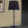ORION Bordlamper > Ludwig bordlampe med USB-port, sort