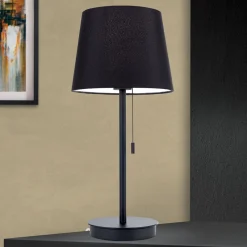 ORION Bordlamper > Ludwig bordlampe med USB-port, sort