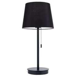 ORION Bordlamper > Ludwig bordlampe med USB-port, sort