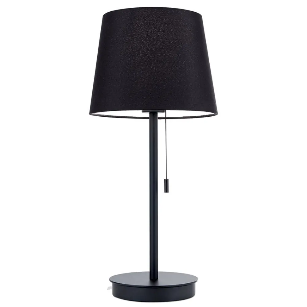 ORION Bordlamper > Ludwig bordlampe med USB-port, sort