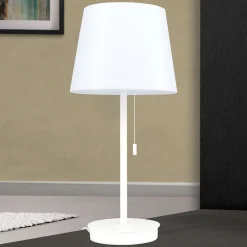 ORION Bordlamper > Ludwig bordlampe med USB-port, hvid
