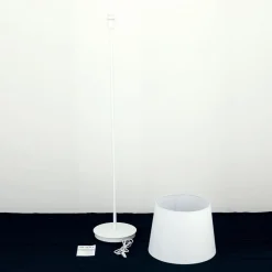 ORION Gulvlamper|Gulvlamper > Ludwig gulvlampe i tekstil, hvid