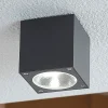 Lucande Udendørs Loftlamper > Lukas - terningeformet LED-udendørsloftslampe