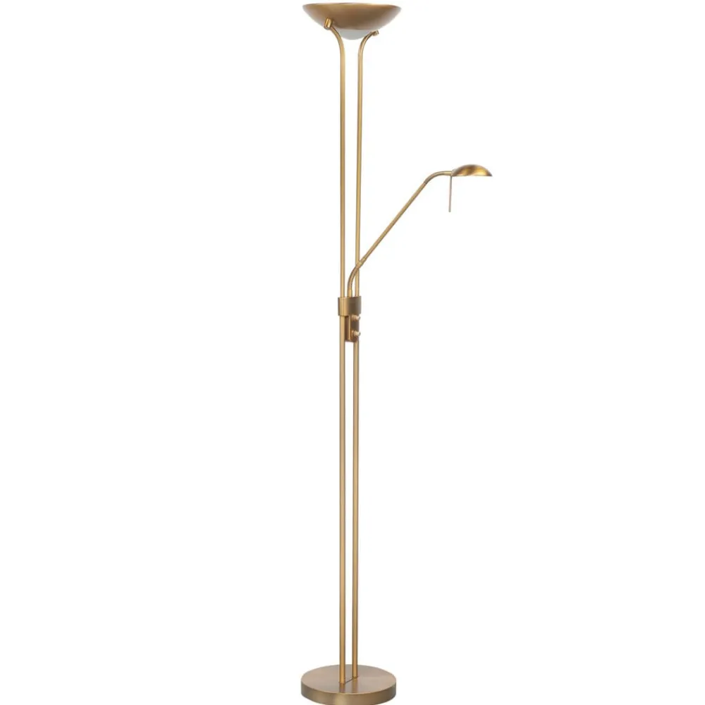 Gulvlamper ^ HighLight Lunaria variabel LED-uplight med læselampe