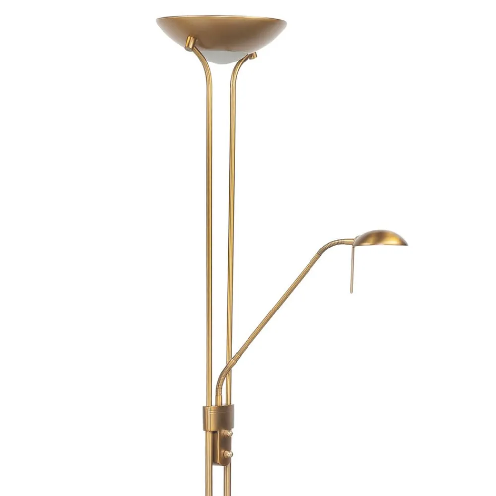 Gulvlamper ^ HighLight Lunaria variabel LED-uplight med læselampe