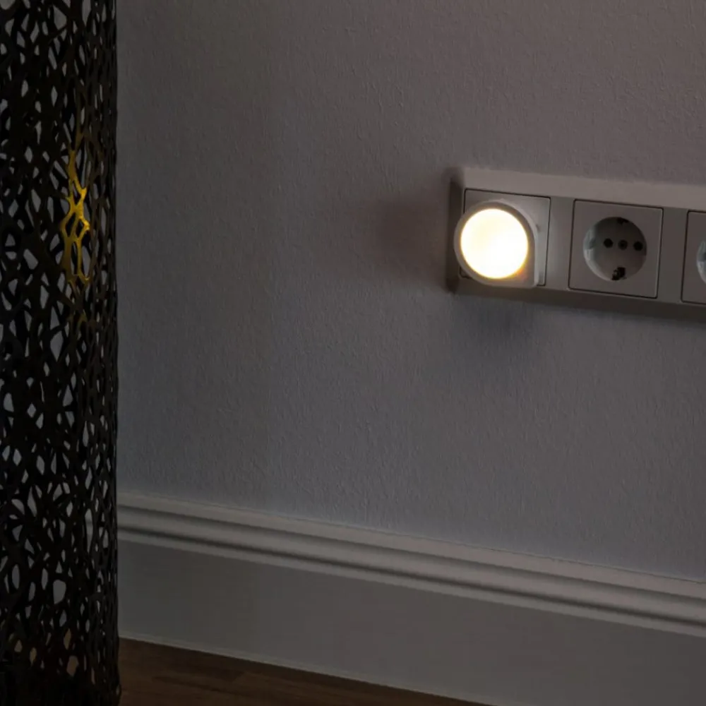 Müller-Licht Væglamper > Luna Sensor LED-stikkontaktlampe natlys